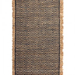 Χαλί γιούτα 1744 (60cm X 130cm) μπλέ