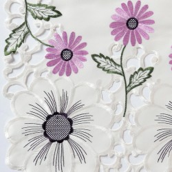 Σατέν κοφτή τραβέρσα (40cmcm X 170cm) 291 μώβ
