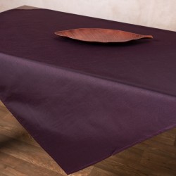 Σατέν τραπεζοκαρέ 2015 (130cm X 130cm) μωβ