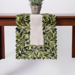Τραβέρσα 2353 (40cm X 100cm) μαύρη ελιά