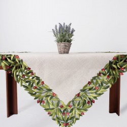 Καρέ 2353 (85cm X 85cm) κόκκινη ελιά