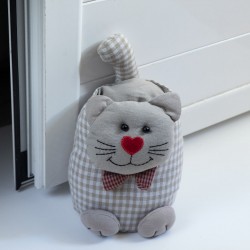 Doorstop γάτα (20cm X 25cm) μπέζ