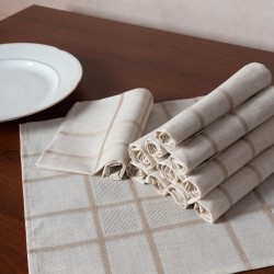 Πετσέτες Φαγητού (12 τεμάχια) 2056 (40cm X 40cm) Άμμου