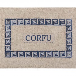 Πατάκι μαίανδρος CORFU (50cm X 80cm) μπλέ