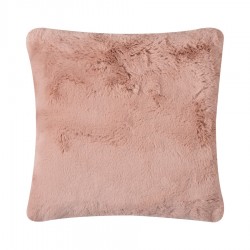 ΜΑΞΙΛΑΡΟΘΗΚΗ RABBIT FUR ΜΕ ΓΕΜΙΣΗ (45cm X 45cm) PINK