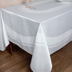 Ζακάρ τραπεζομάντηλο 423 (180cm X 220cm) λευκό