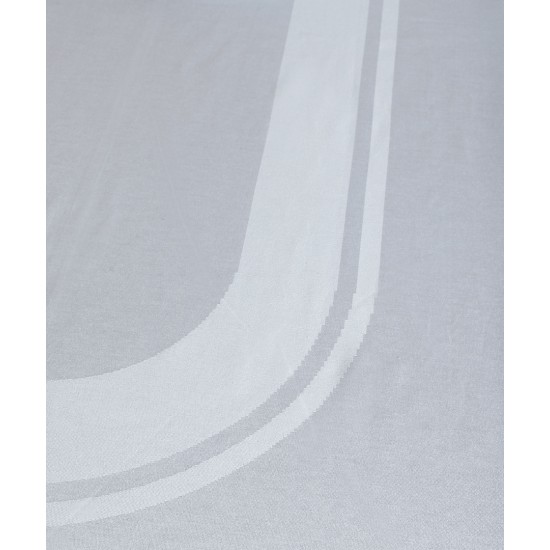 Ζακάρ τραπεζομάντηλο 423 (180cm X 310cm) λευκό Ζακάρ τραπεζομάντηλο 423 (180cm X 310cm) λευκό