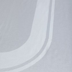 Ζακάρ τραπεζομάντηλο 423 (180cm X 220cm) λευκό