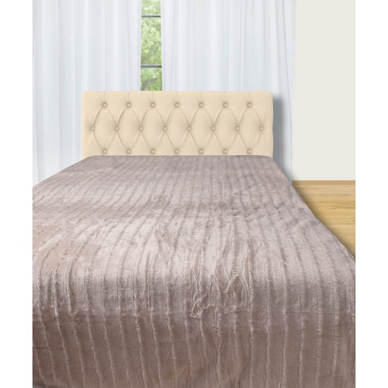 Fleece (220cm X 240cm) χωρίς Sherpa Μπέζ
