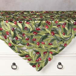 Καρέ 2352 (85cm X 85cm) κόκκινη ελιά