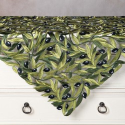 Καρέ 2352 (85cm X 85cm) μαύρη ελιά