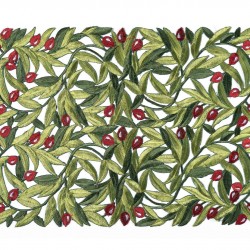 Σουπλά 2352 (35cm X 50cm) κόκκινη ελιά