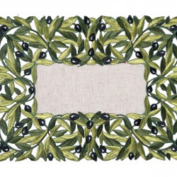 Σουπλά 2353 (35cm X 50cm) μαύρη ελιά
