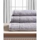 Βαμβακερή πετσέτα ΜΕΛΩΔΙΑ 600gsm (50cm X 100cm) Light Grey