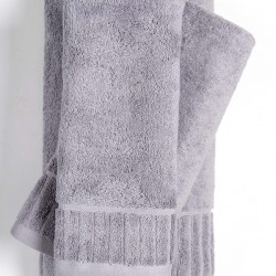 Βαμβακερή πετσέτα ΜΕΛΩΔΙΑ 600gsm (50cm X 100cm) Light Grey