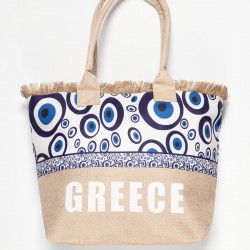 Τσάντα με χερούλι (49cm X 15cm X 34cm) μάτι 1 GREECE
