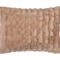 Μαξιλαροθήκη Burble (50cm X 70cm) ανοιχτό καφέ 