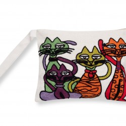 Πορτοφόλι αλυσοβελονιά (19cm X 25cm) πολύγαζο 249