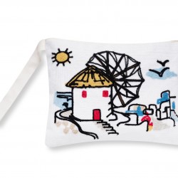 Πορτοφόλι αλυσοβελονιά (19cm X 25cm) πολύγαζο 269