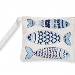 Πορτοφόλι αλυσοβελονιά (13cm X 20cm) πολύγαζο 256