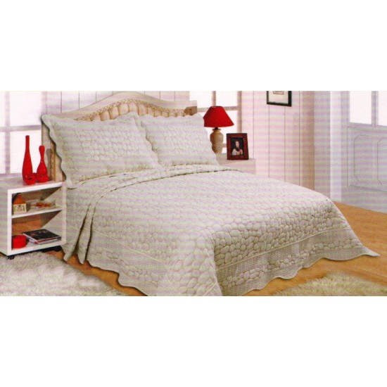Silk Fashion Κουβερλι Σετ (220Cm X 240Cm + 2 X 50Cm X 70Cm) Xt7627