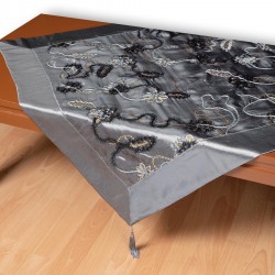 Σατέν καρέ A11 (80cm X 80cm) γκρί  