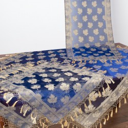 Σετ 4 τεμαχίων (110cm X 110cm, 50cm X 140cm,2x50cm X 50cm) AKB-301 Μπλε