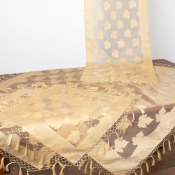 Σετ 4 τεμαχίων (110cm X 110cm, 50cm X 140cm,2x50cm X 50cm) AKB-301 Χρυσό