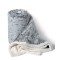 Silk Fashion Κουβέρτα Fleece Με Sherpa (170Cm X 220Cm) Animal Γκρί