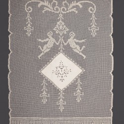 κουρτίνα BG11 TOSCAN (200cm X 270cm) Ecru με τούνελ