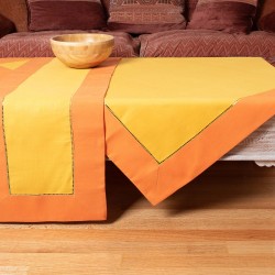 Silk Fashion Τραπεζομάντηλα (160Cm X 250Cm) Bg17 Κροκί/Ωχρα
