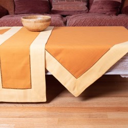 Silk Fashion Ροτόντα (180Cm Rd) Bg17 Κίτρινο/Πορτοκαλί