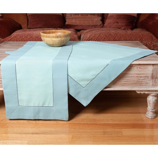 Silk Fashion Τραπεζομάντηλα (140Cm X 180Cm) Bg17 Σιέλ/Τυρκουάζ