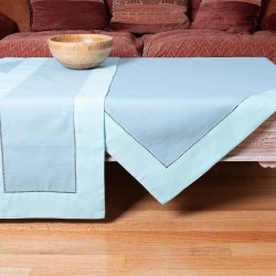 Silk Fashion Τραπεζομάντηλα (160Cm X 220Cm) Bg17 Τυρκουάζ/Σιέλ