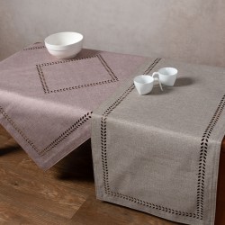 καρέ (90cm X 90cm) Bg18 αμέθυστος/ανοιχτό γκρί