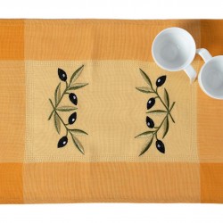 Ντουζίνες (12 τεμάχια) σουπλά Bg23a (35cm X 50cm) κίτρινο