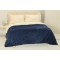 Silk Fashion Κουβέρτα Fleece Με Sherpa (220Cm X 240Cm) Μπλέ