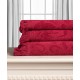 Βαμβακερή ζακάρ πετσέτα ALICIA 520gsm (50cm X 100cm) κόκκινο