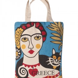 Τσάντα καραβόπανο (40cm X 40cm X 10cm) Canvas 10 Creta