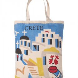 Τσάντα καραβόπανο (40cm X 40cm X 10cm) Canvas 14 Creta