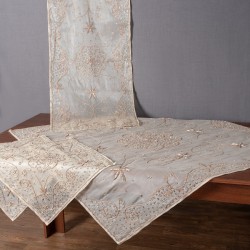 Τραπεζοκαρέ (125cm X 125cm) Ερατώ Ivory