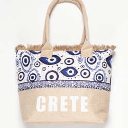 Τσάντα με χερούλι (49cm X 15cm X 34cm) μάτι 2 CRETE