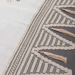 κουρτίνα GXFBG (120cm X 160cm) Ecru με τούνελ