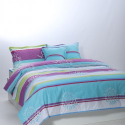 παπλωματοθήκη 215cm X 240cm κατωσέντονο με λάστιχο 160cm X 210cm+19cm 2x50cm X 70cm 40cm X 40cm Joy