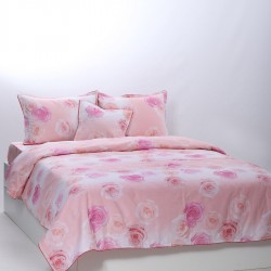 παπλωματοθήκη 215cm X 240cm κατωσέντονο με λάστιχο 160cm X 210cm+19cm 2x50cm X 70cm 40cm X 40cm Joy-13