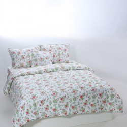 παπλωματοθήκη 160cm X 240cm κατωσέντονο με λάστιχο 110cm X 210cm+19cm 1x50cm X 70cm 40cm X 40cm Joy-21