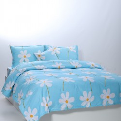 παπλωματοθήκη 215cm X 240cm κατωσέντονο με λάστιχο 160cm X 210cm+19cm 2x50cm X 70cm 40cm X 40cm Joy-6