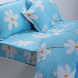 παπλωματοθήκη 215cm X 240cm κατωσέντονο με λάστιχο 160cm X 210cm+19cm 2x50cm X 70cm 40cm X 40cm Joy-6