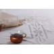 Silk Fashion Χειροποίητο Τραπεζομάντηλο Jx57B (170Cm X 270Cm) Μπέζ