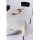 Silk Fashion Χειροποίητο Τραπεζομάντηλο Jx57B (170Cm X 270Cm) Μπέζ